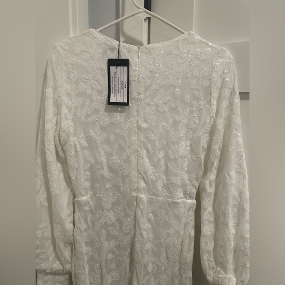 NWT Miss Ord Split Sequin Dress - Picture 6 of 6